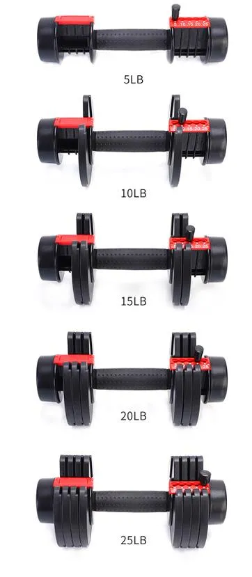 Adjustable Dumbbell Detail