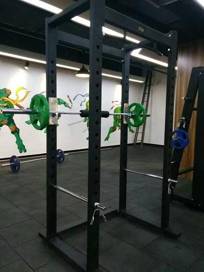 Multi-Functional Fitness Equipment Strength Training Power Rack Cage Standing Squat Rack with Weight Lifting Training