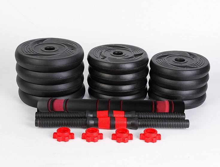 Quick-Adjustable 20kg Dumbbell Set for Full-Body Home Workout