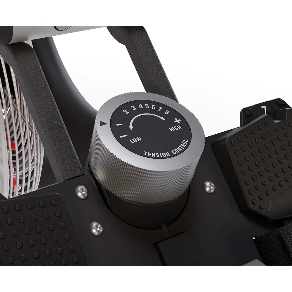 Commercial Hiit Air Magnetic Rower Rowing Machine Gym Cardio Equipment