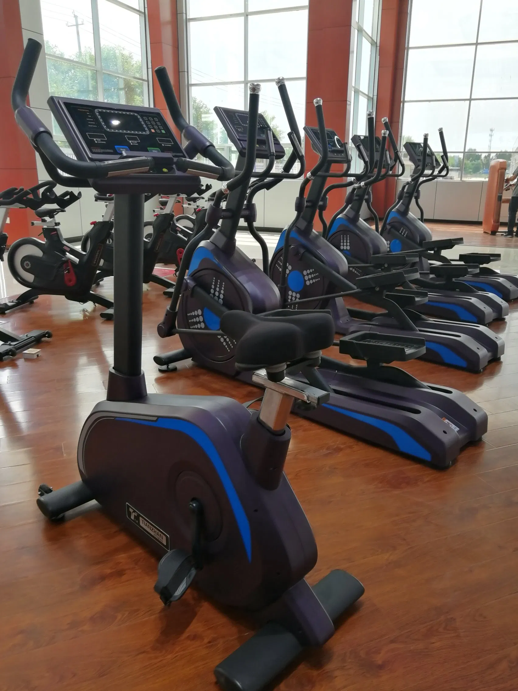 House Indoor Home Use Custom Fitness Bike Stationary Bike Upright Cycle with Factory Price