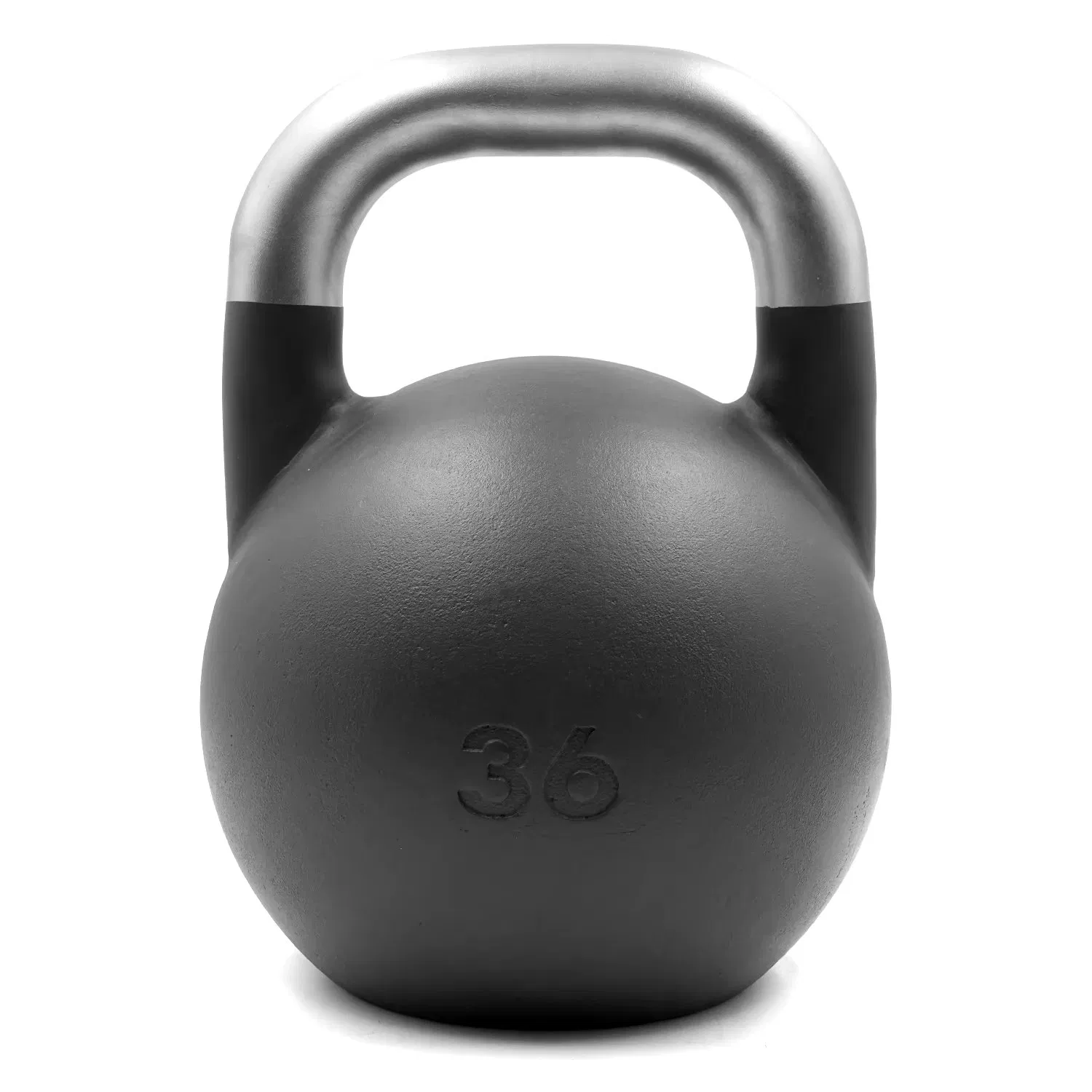 Wholesale Kettle Bell Price Crossfit Equipment Accessories Weight 8kg Steel Precision Cast Black Matte Powder Coating Competition Kettlebell