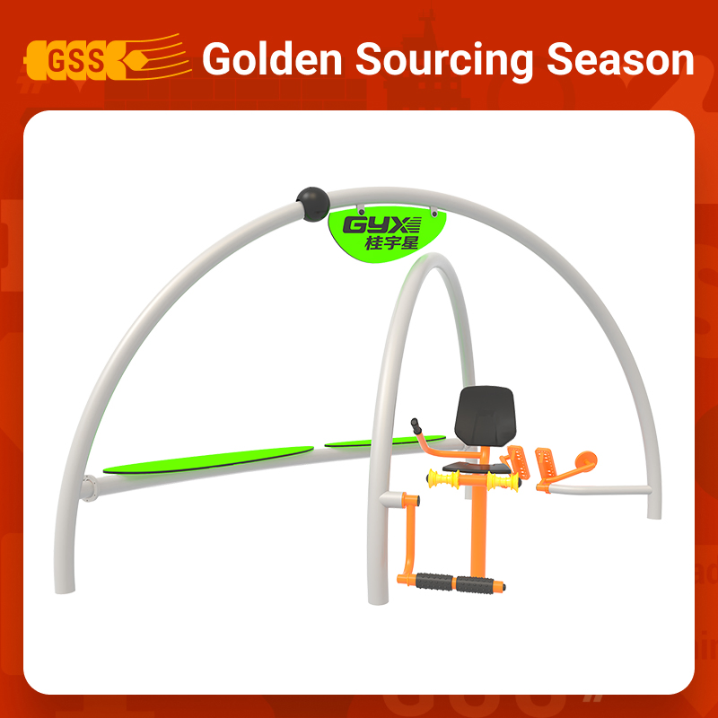 Durable UV-Resistant Outdoor Gym Equipment for Wheelchair Access