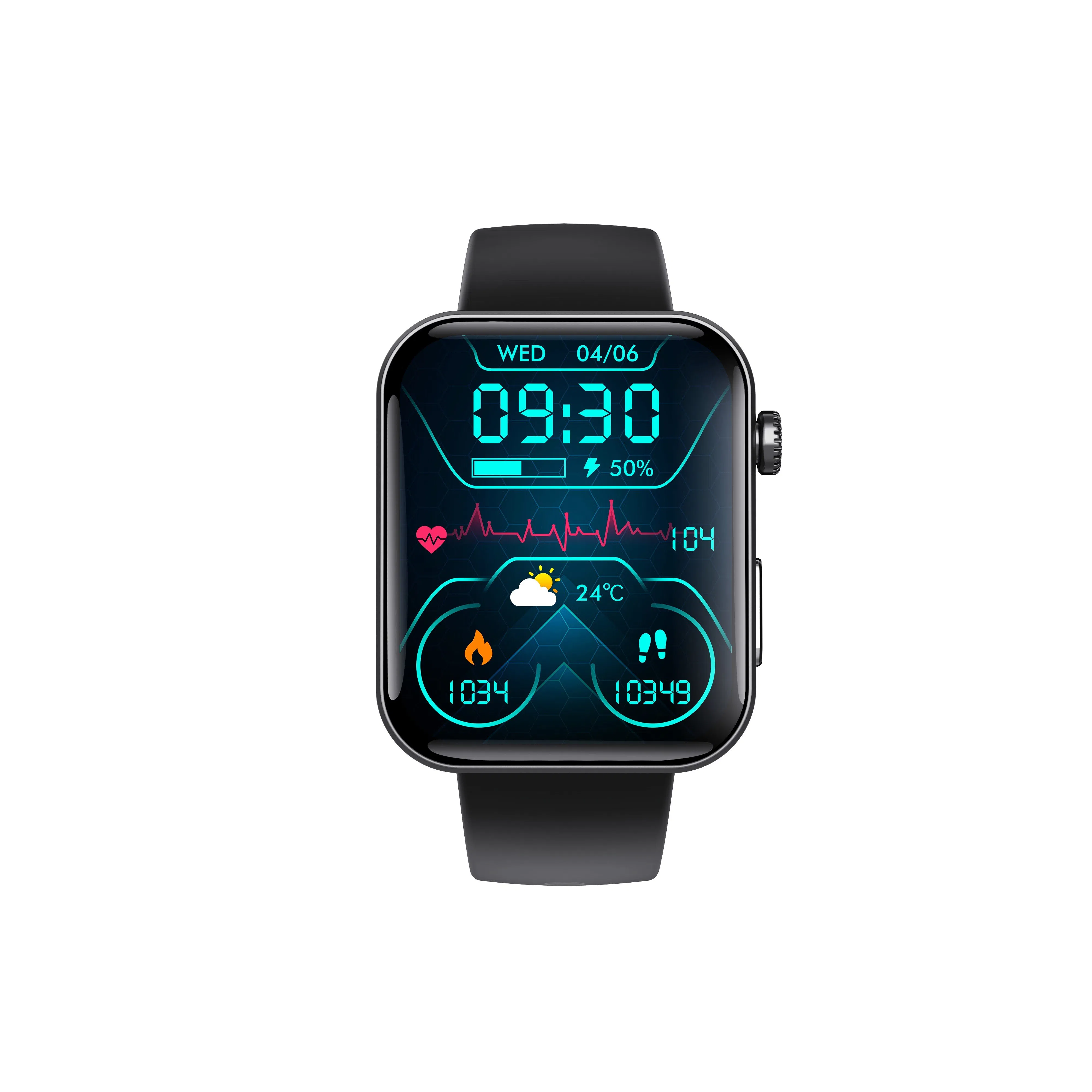 Abnormal Heart Rate Alarm Real-Time and Accurate Heart Rate Tracking Smartwatch