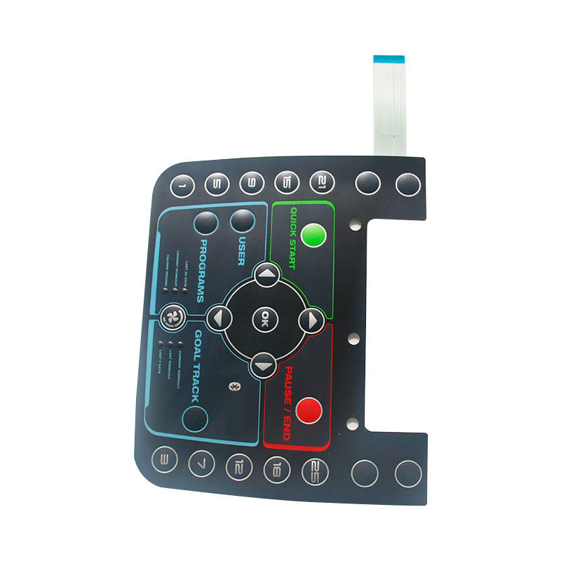 Smart Electronics Technology China Wholesale IP67 Treadmill Membrane Switch Air Fryer Intelligent Electronic Diqital Products Membrane Switch