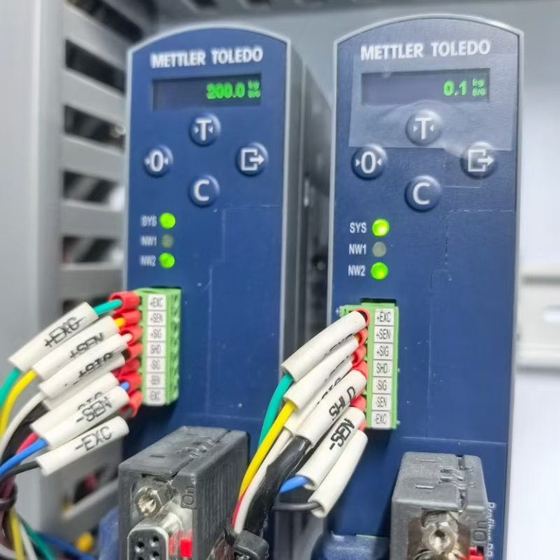 Digital Tank Weighing System with Real-Time Data Display