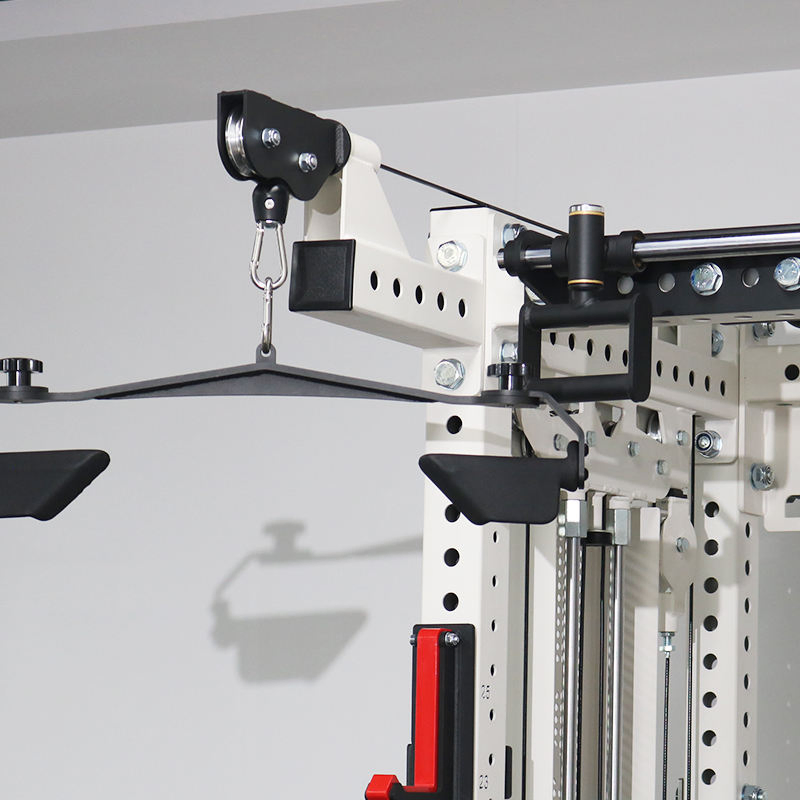 Wholesale Commercial Fitness Squat Rack Lat Pulldown Cable Crossover Power Rack Multifunctional Smith Machine