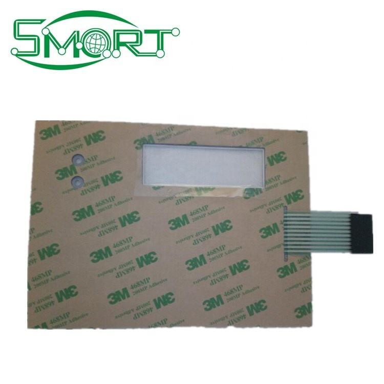 Membrane Switch Control Panel Embossed Front Control Display LED Membrane Keypads for Treadmill