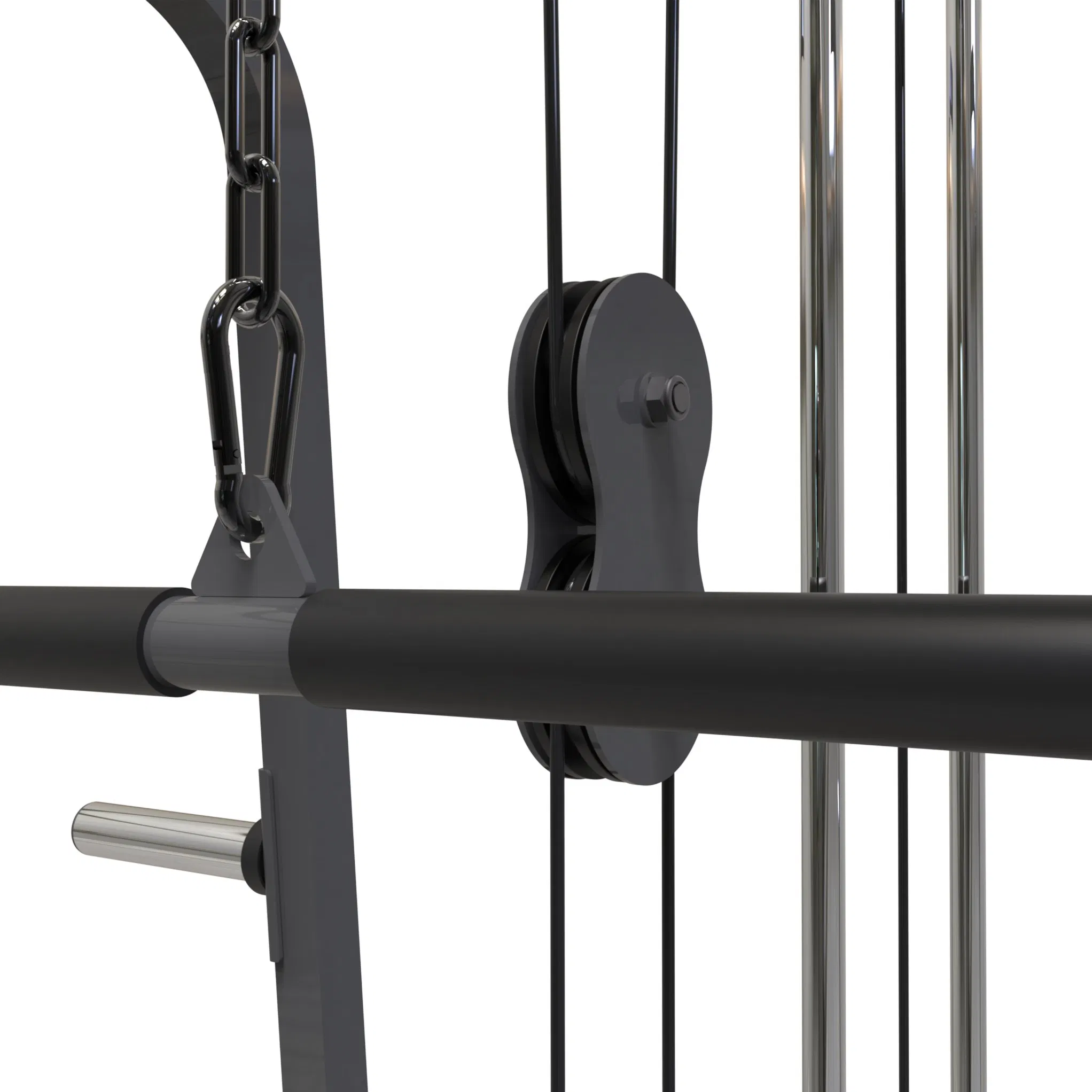 Half Squat Rack Barbell Rack Strength Machine Multi Functional Power Rack