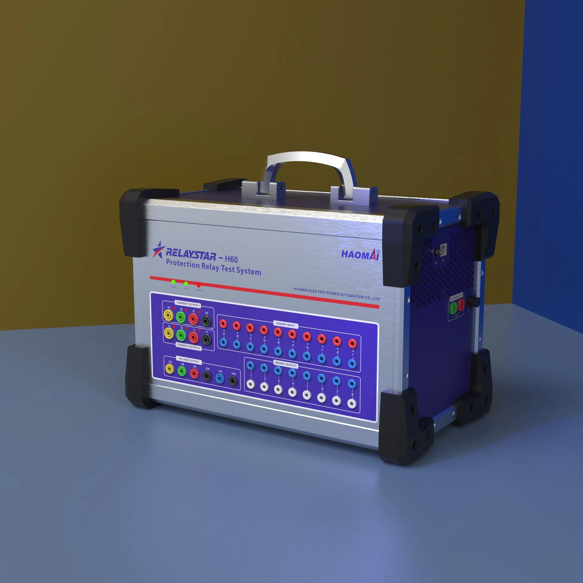 Low Weight High Accuracy Relay Test System