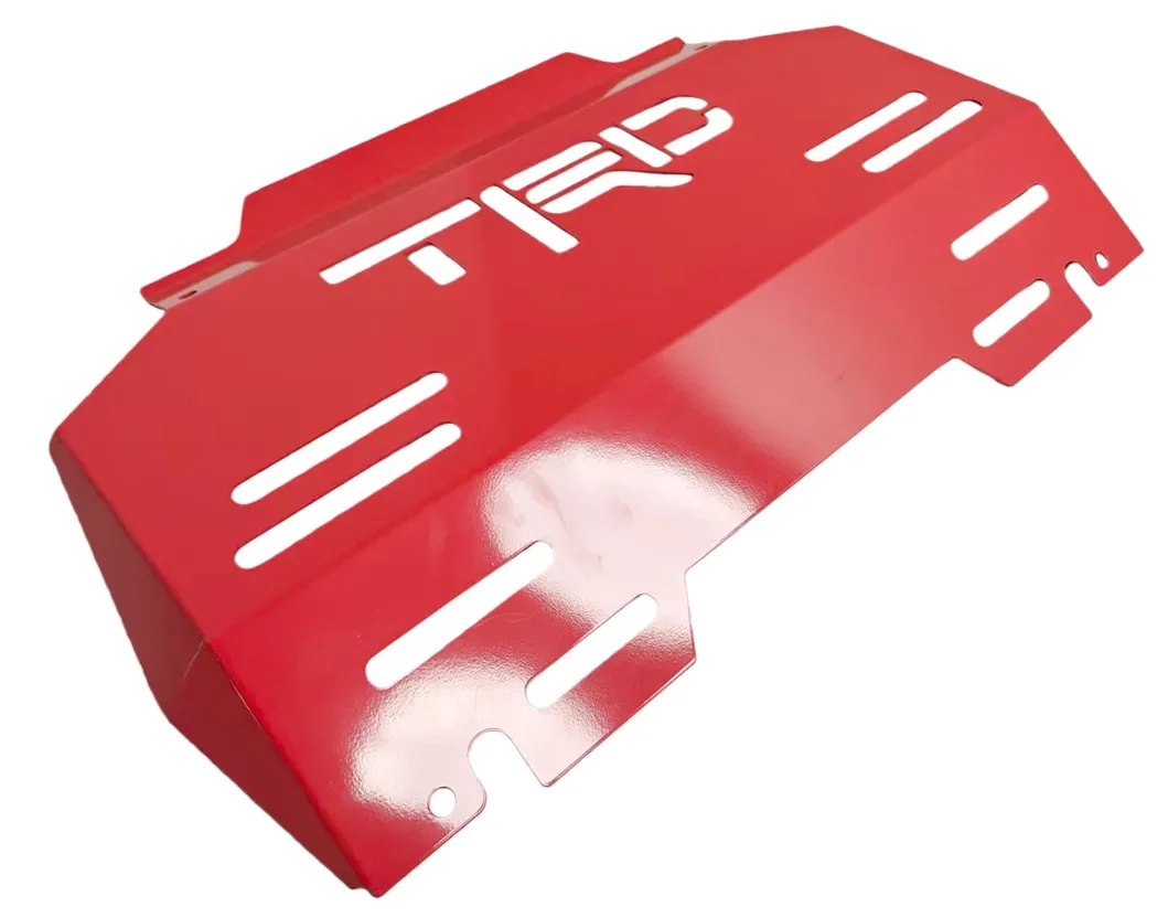 Skid plate detailed view