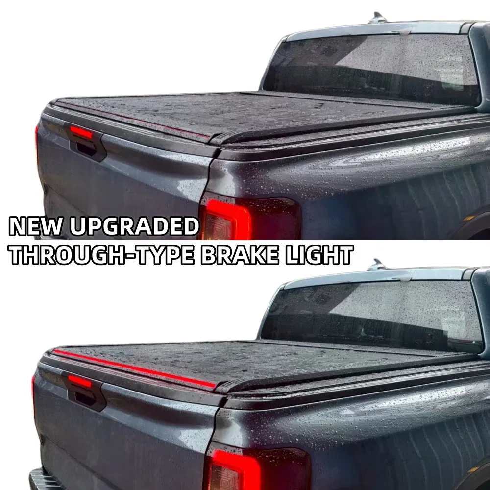 Jeep Gladiator Jt Pickup Electric Roller Shutter Lid Aluminum Retractable Hard Barrel Tonneau Covers Truck Bed Cover