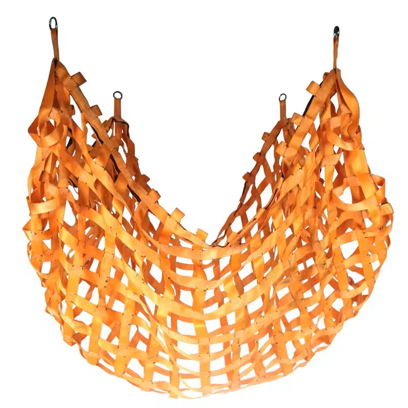 High Quality Durable Webbing Climbing Cargo Net with Eyelets