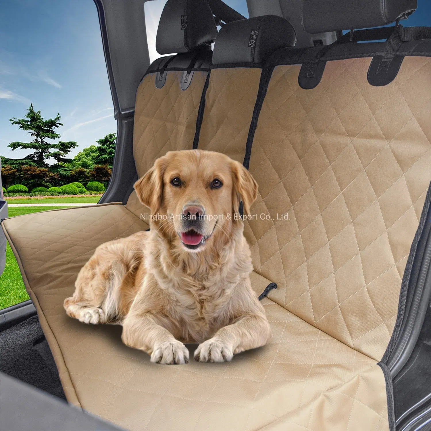 Detachable SUV Car Cover Seat Backseat Pet Hammack Liner Mat