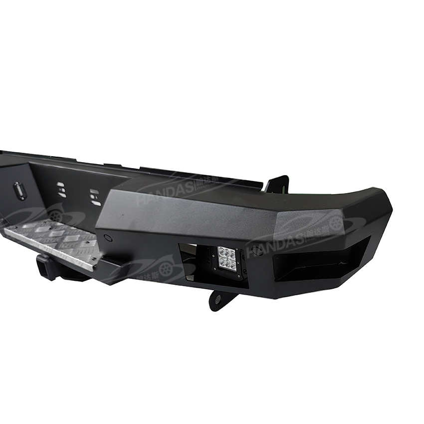 Pickup Truck Accessories Custom Heavy Duty Steel Rear Bumper Bull Bar Guard for Hilux Revo Rocco