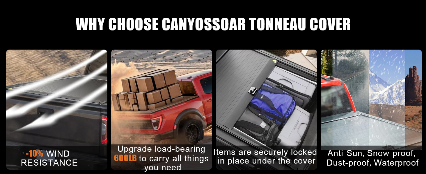 Customized Waterproof Truck Bed Cover for Toyota Vehicles