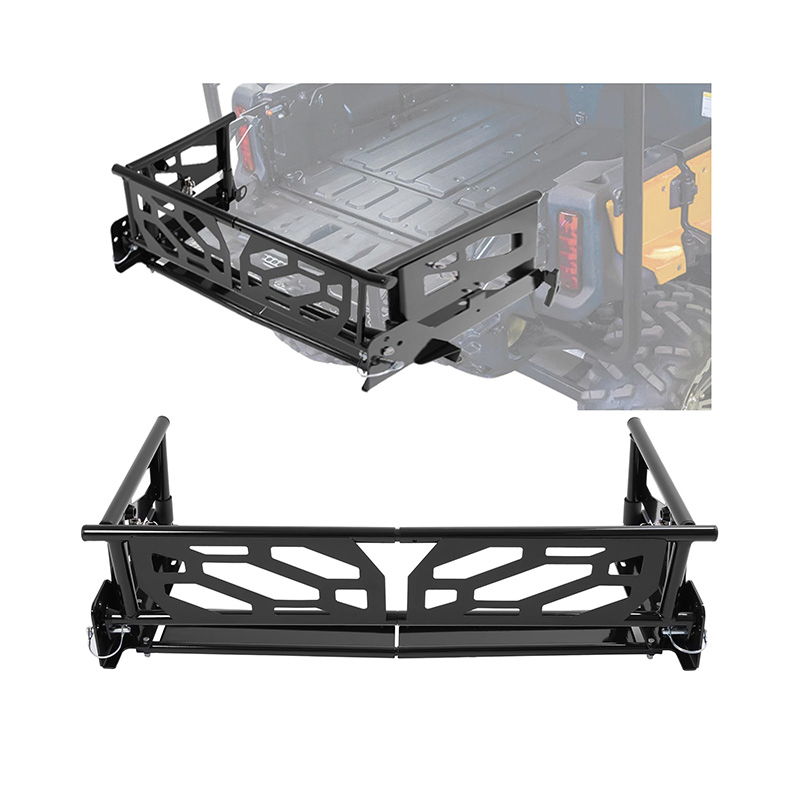 Adjustable Tow Hitch Mounted Truck Bed Tailgate Extender Rack