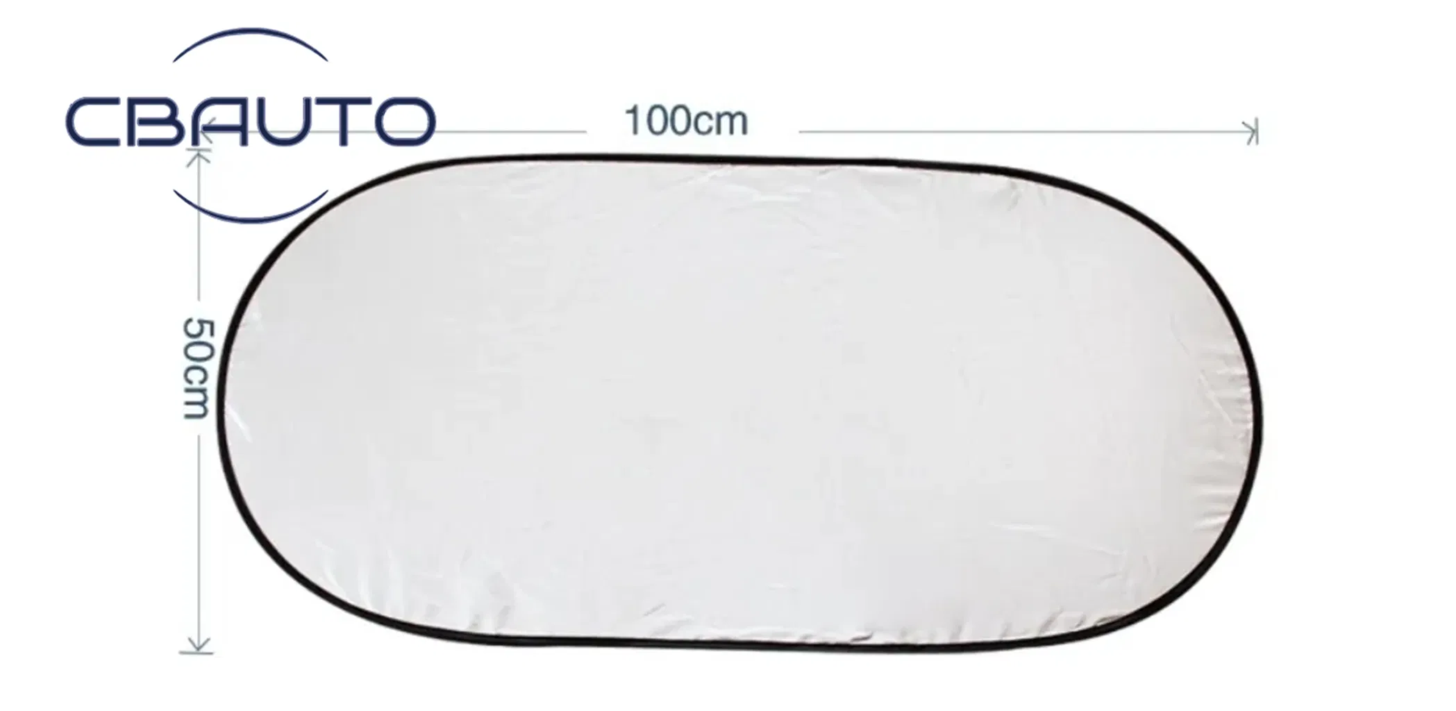 Foldable Car Window Cover Heat Insulation Sun Shield Set Silver-Coated Cloth Car Sun Shade