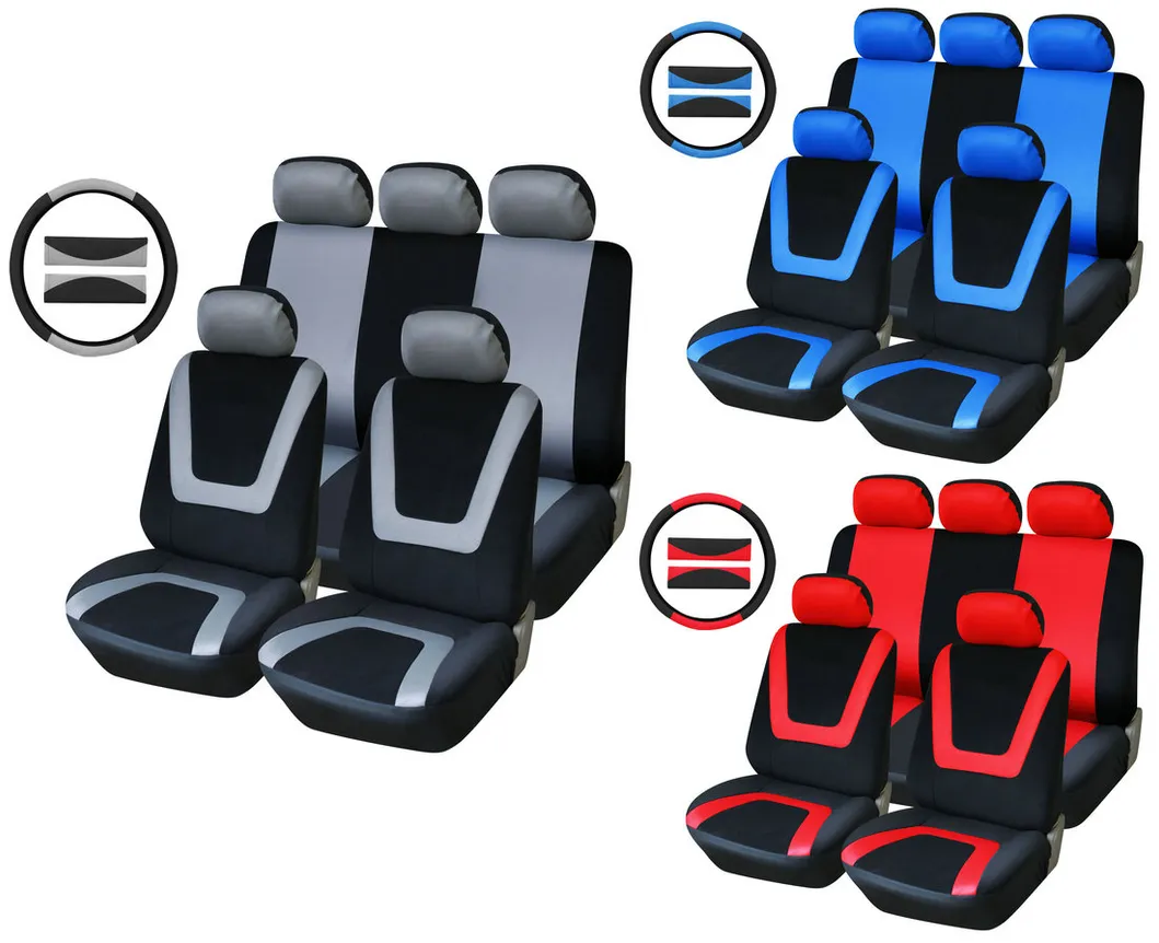 AG-S268 Polyester Car Seat Cover Combo 2