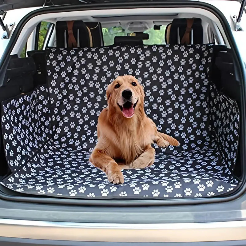 Pet Travel 600d Coated Oxford Fabric with Large Space for Car Trunk Cover
