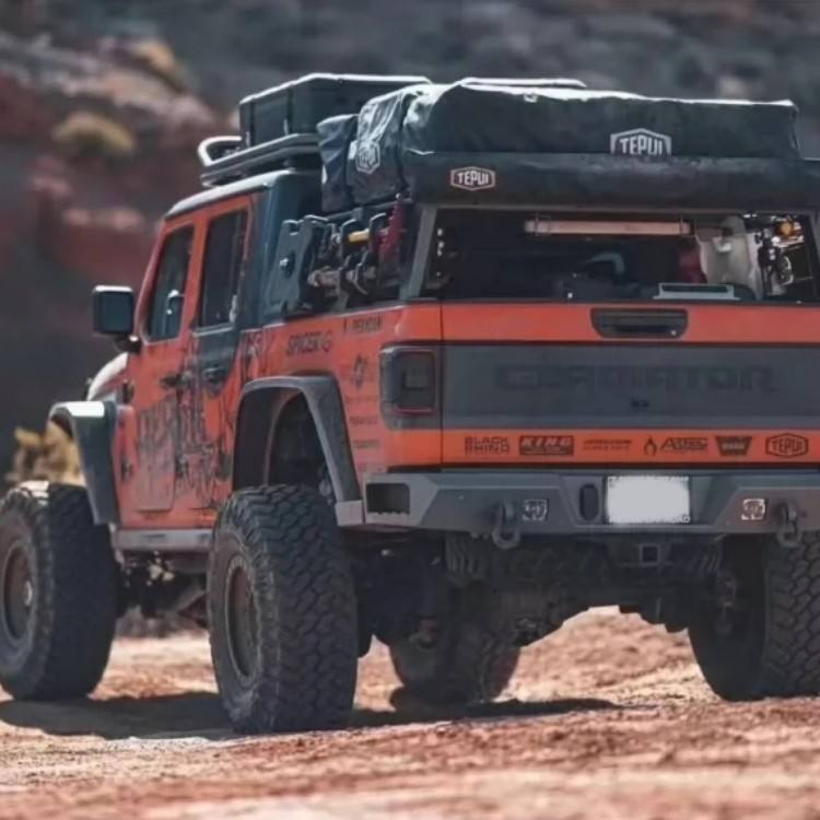 Aluminum Front &amp; Rear Fender Flares for Jeep Wrangler Jk Jl Jt