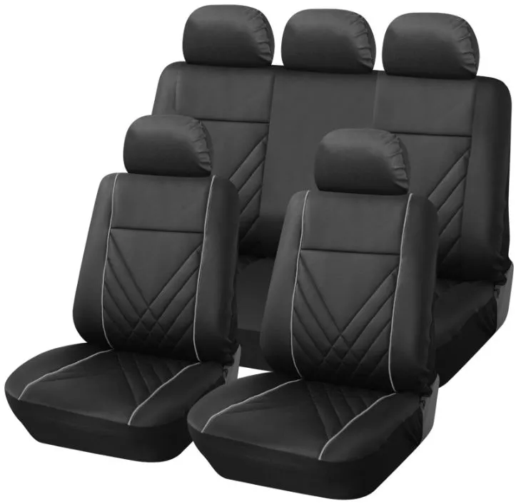 Car Seat Cover Blue Stripe