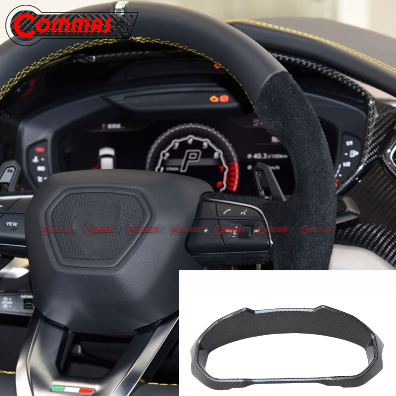 OEM Style Interior Accessories for Car Carbon Fiber Dashboard Meter Cover Trim for Lamborghini Urus