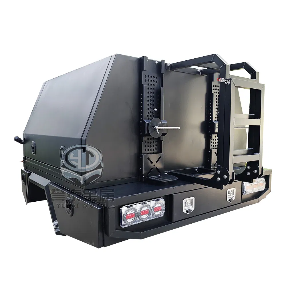 Aluminum Truck Ute Canopy Double Cab Tool Box for Ute Truck Canopy