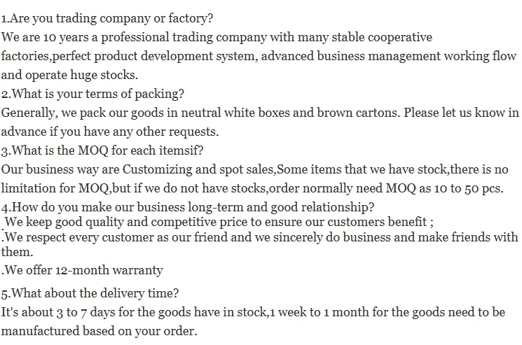 Additional Product Support