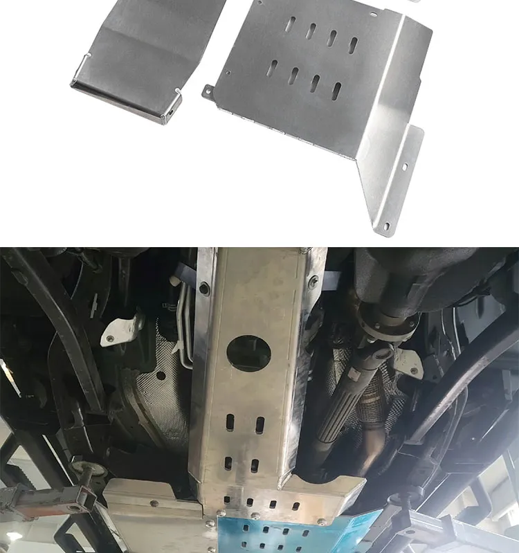 Lower Engine Base Chassis Guard Detail