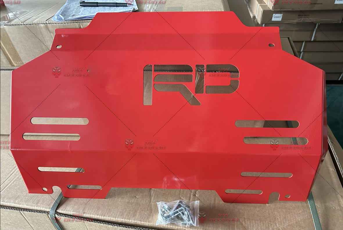 4WD Under Engine Skid Plate for Toyota Hilux Revo Rocco 2016 2017 2018 2019 2020 Rocco 2018-2020 Underguard Bottom Protection