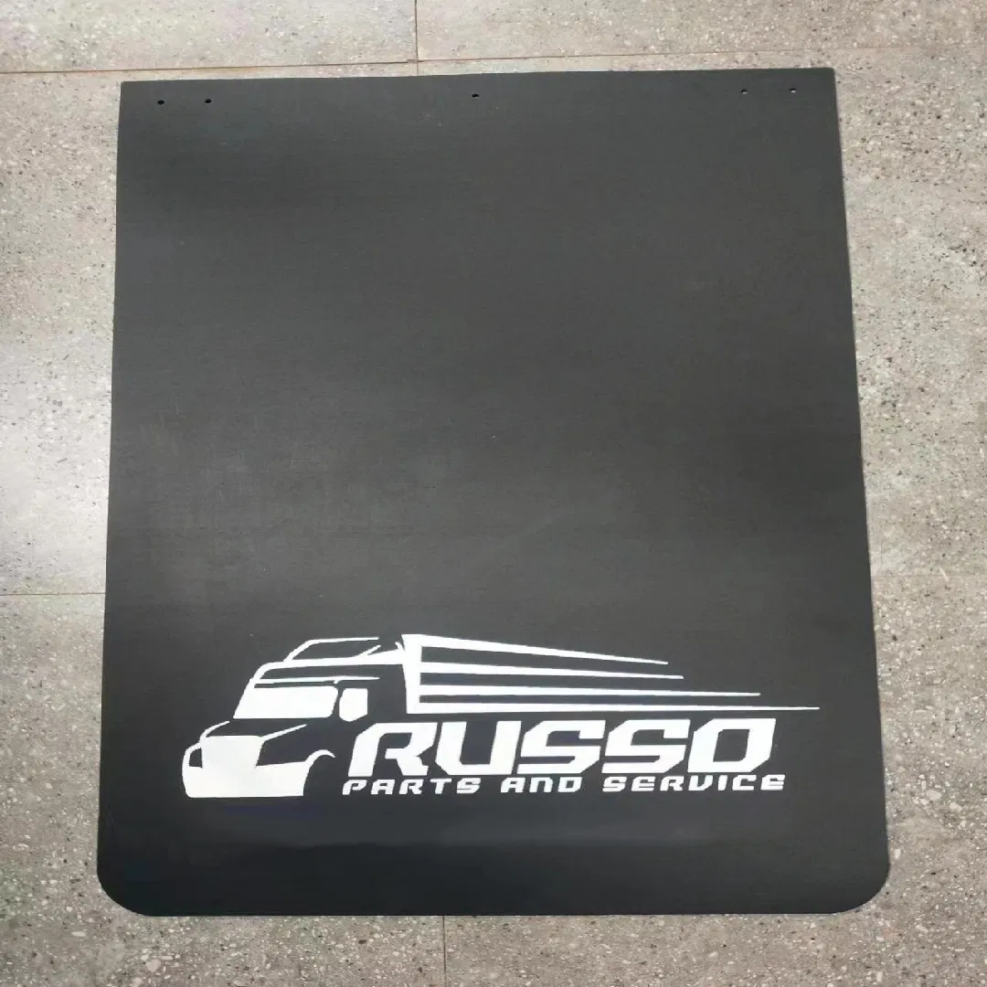 Custom Logo Heavy-Duty Rubber Mud Flaps for Semi Trailer Use
