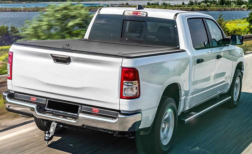Cost-Effective Simple Operation Retractable Aluminum Tonneau Cover for Cargo Box Safeguarding