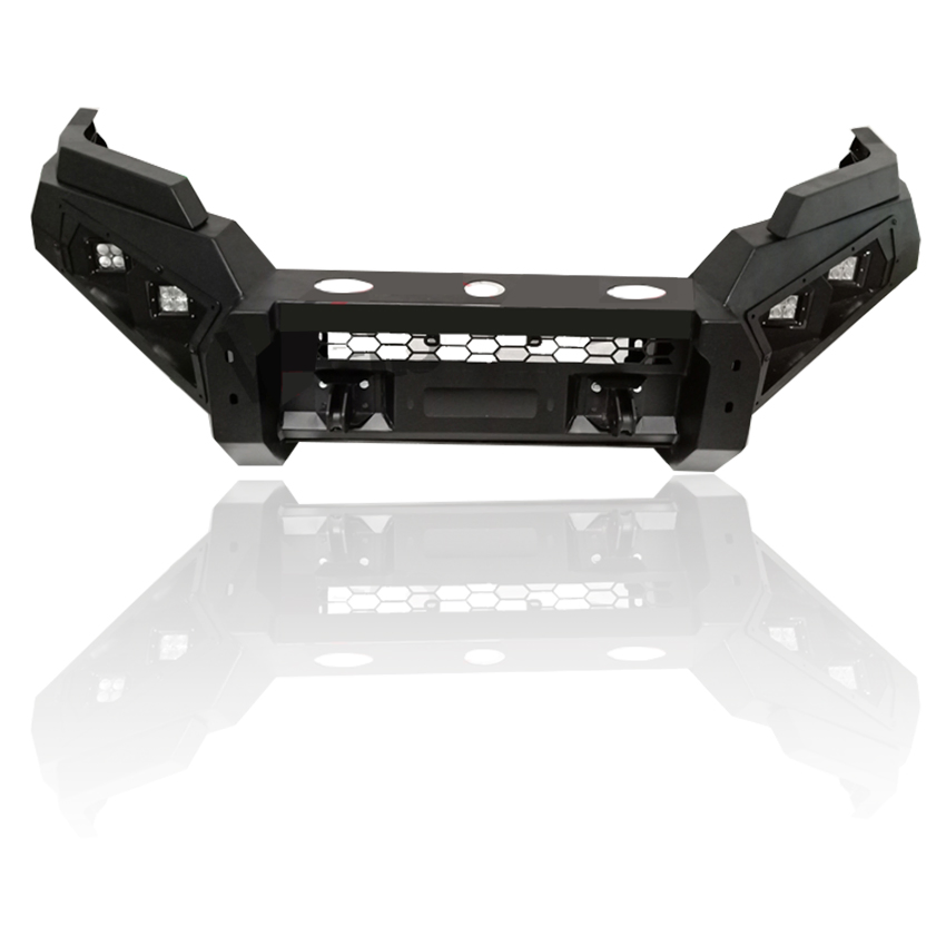 4X4 Pickup Car Offroad Accessories Black Steel Front Bumper Bull Bar for Toyota Hilux Revo Vigo Rocco