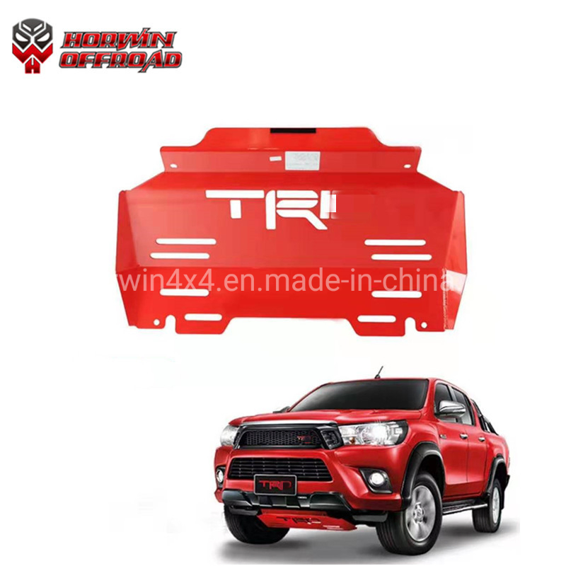 4WD Under Engine Skid Plate for Toyota Hilux Revo Rocco 2016 2017 2018 2019 2020 Rocco 2018-2020 Underguard Bottom Protection