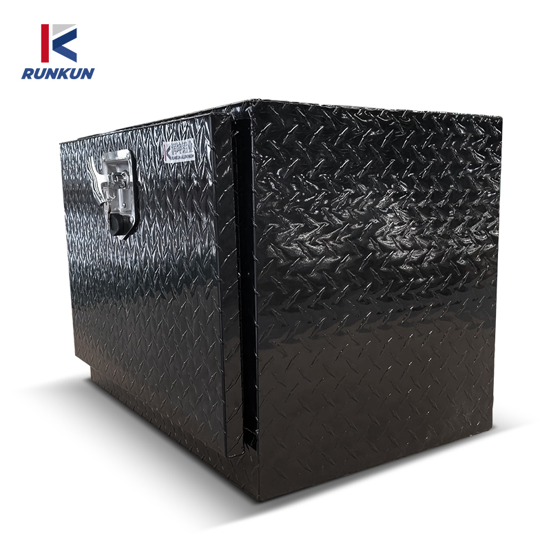 Powder Coated 24 Inch Aluminum Tool Box Diamond for Truck