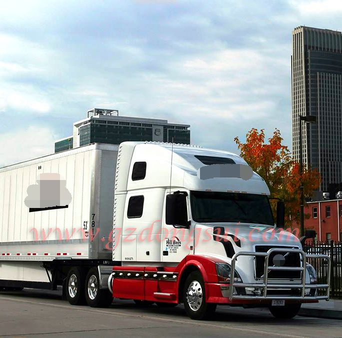 Car Accessories 304 Stainless Steel Custom Heavy Duty Truck Grille Guard Deer Guard for Semi Truck