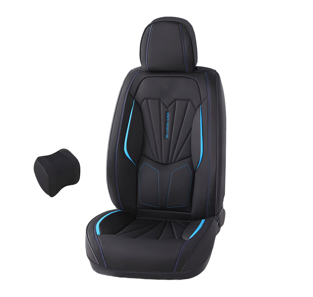 Luxury Leather Car Seat Covers Full Set Universal Custom Design