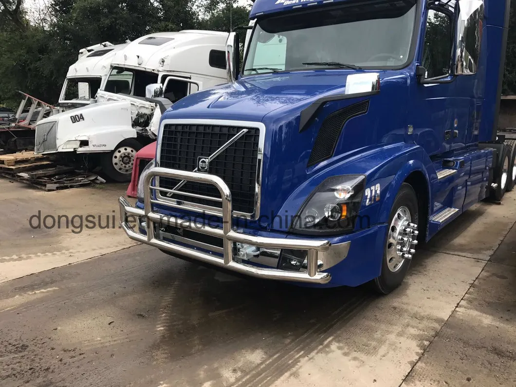 Truck Grille Guard Side View