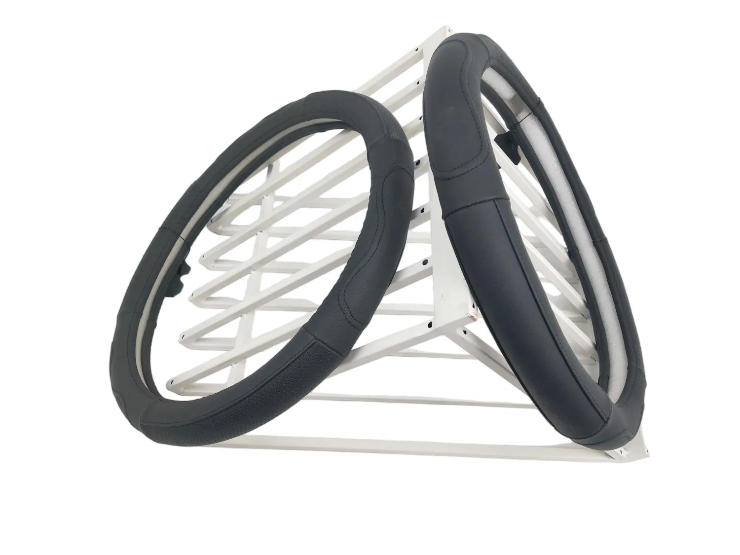   Wholesale Anti-Slip Car Genuine Leather Steering Wheel Covers