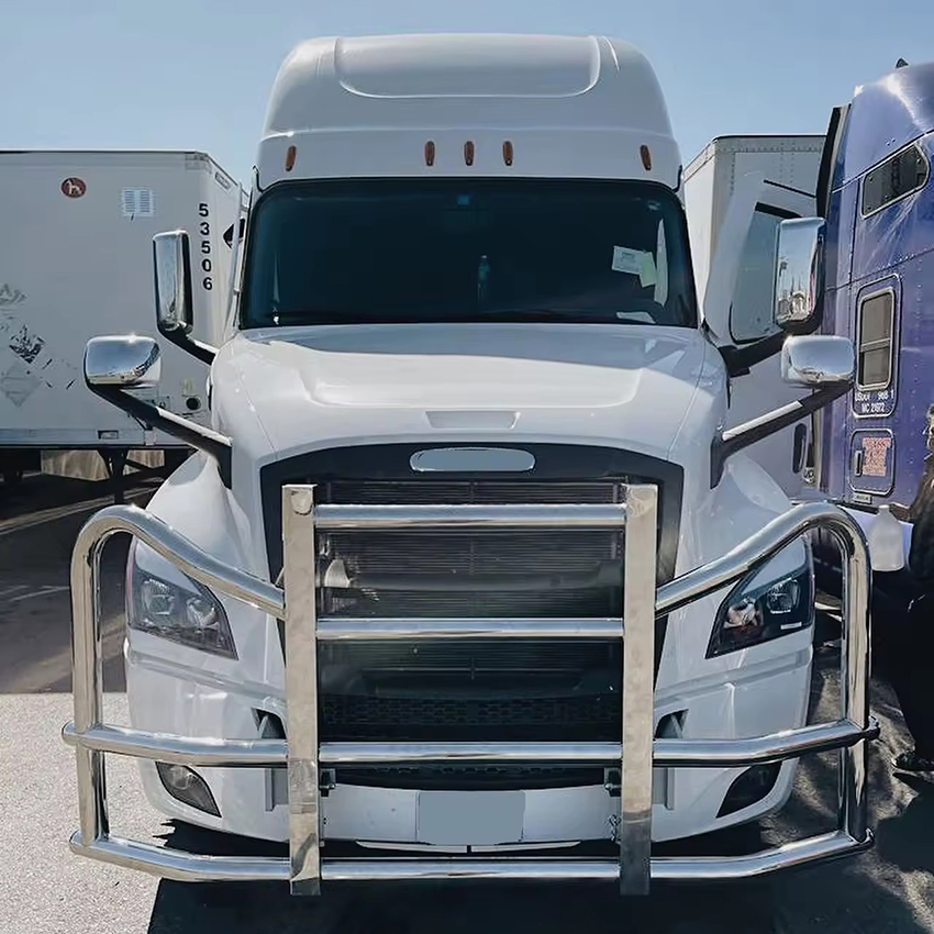 Semi Truck Parts Front Deer Grille Bumper Guard Grill Guard for Semi Truck Compatible for Kenworth T660 T680