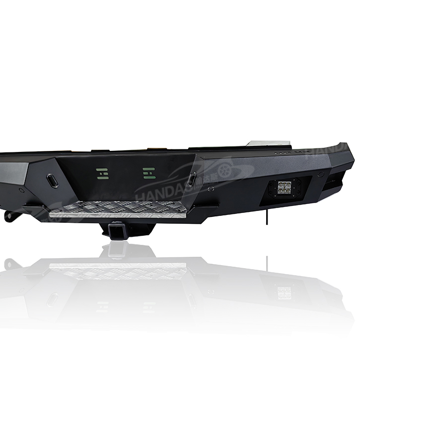 Pickup Truck Accessories Custom Heavy Duty Steel Rear Bumper Bull Bar Guard for Hilux Revo Rocco