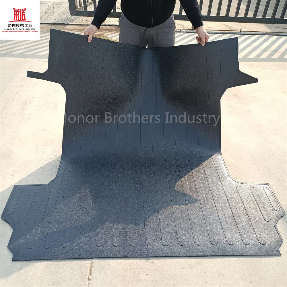 Customized Heavy-Duty Rubber Truck Mat, Pickup Bed Liner for Chevrolet Silverado/Gmc Sierra 1500 2019-2023