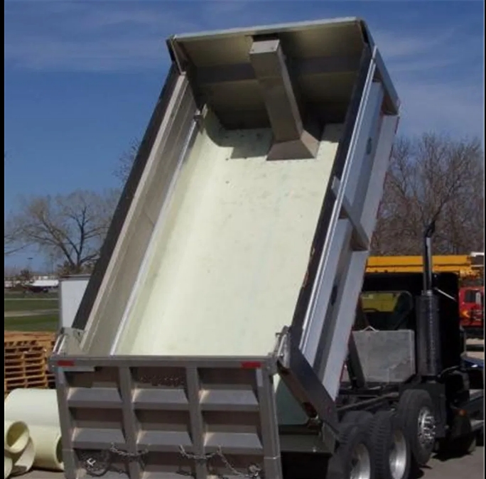 Truck Bed Protection Boards Hopper Lining UHMWPE Sheet Dump Truck Liner Manufacturer