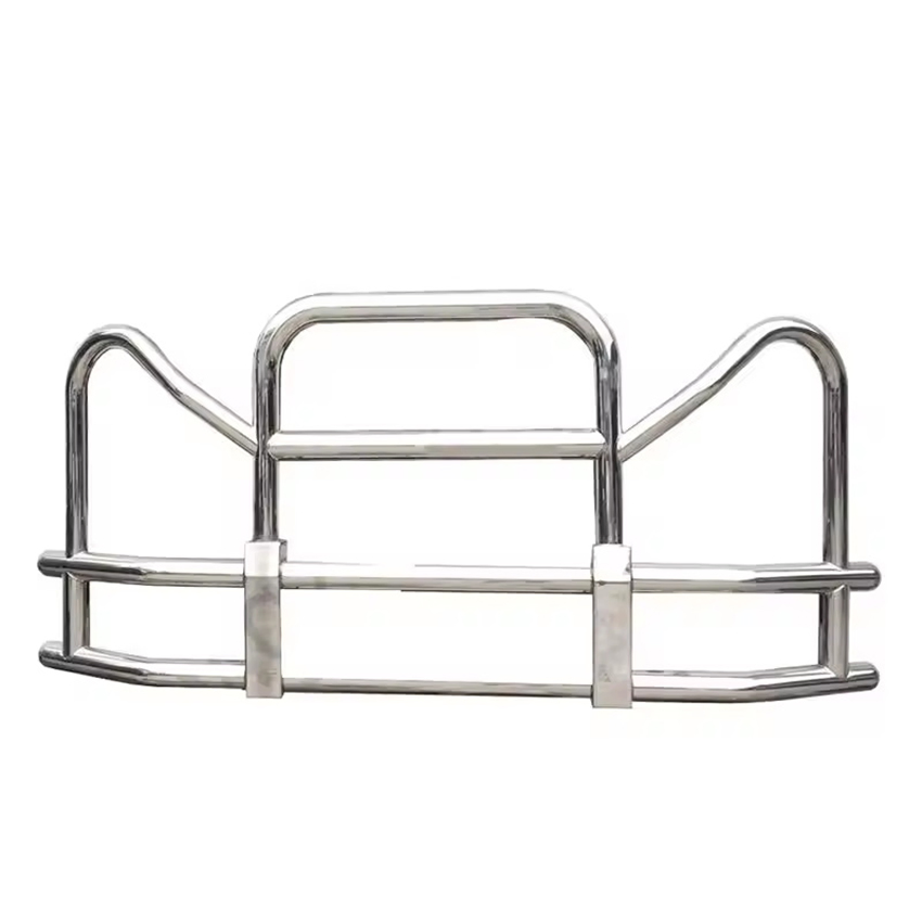 Deer Grille Bumper Guard for Semi Truck with Brackets Compatible with Peterbilt 579 Freightliner Cascadia Bumper Guard