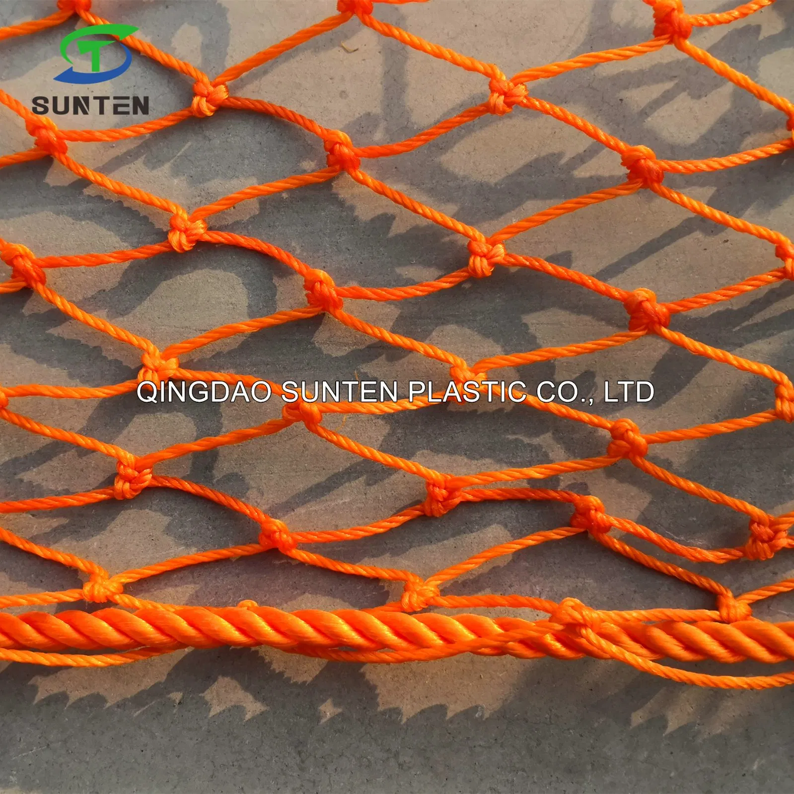 Nylon/PE/PP/Polyester/Plastic/Knotless/Knotted Scaffolding/Building/Pallet/Container/Trailer Cargo/Sports/Drone/Trampoline/Playground/Protection Safety Net