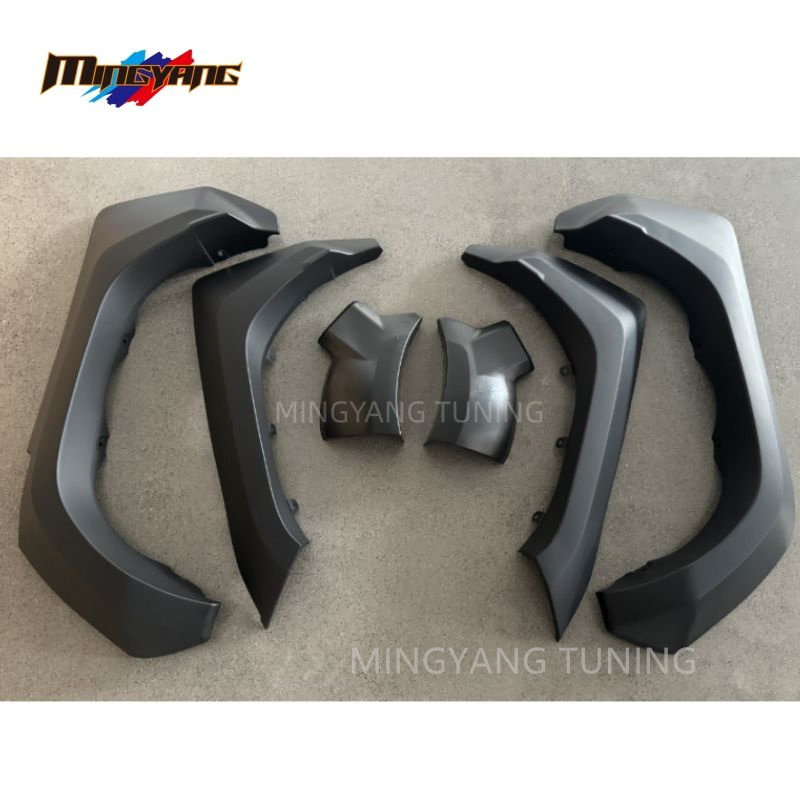 2023 Design Car Exterior Part Fender Flares Wheel Arches for Toyota Hilux Rocco 2021 2022