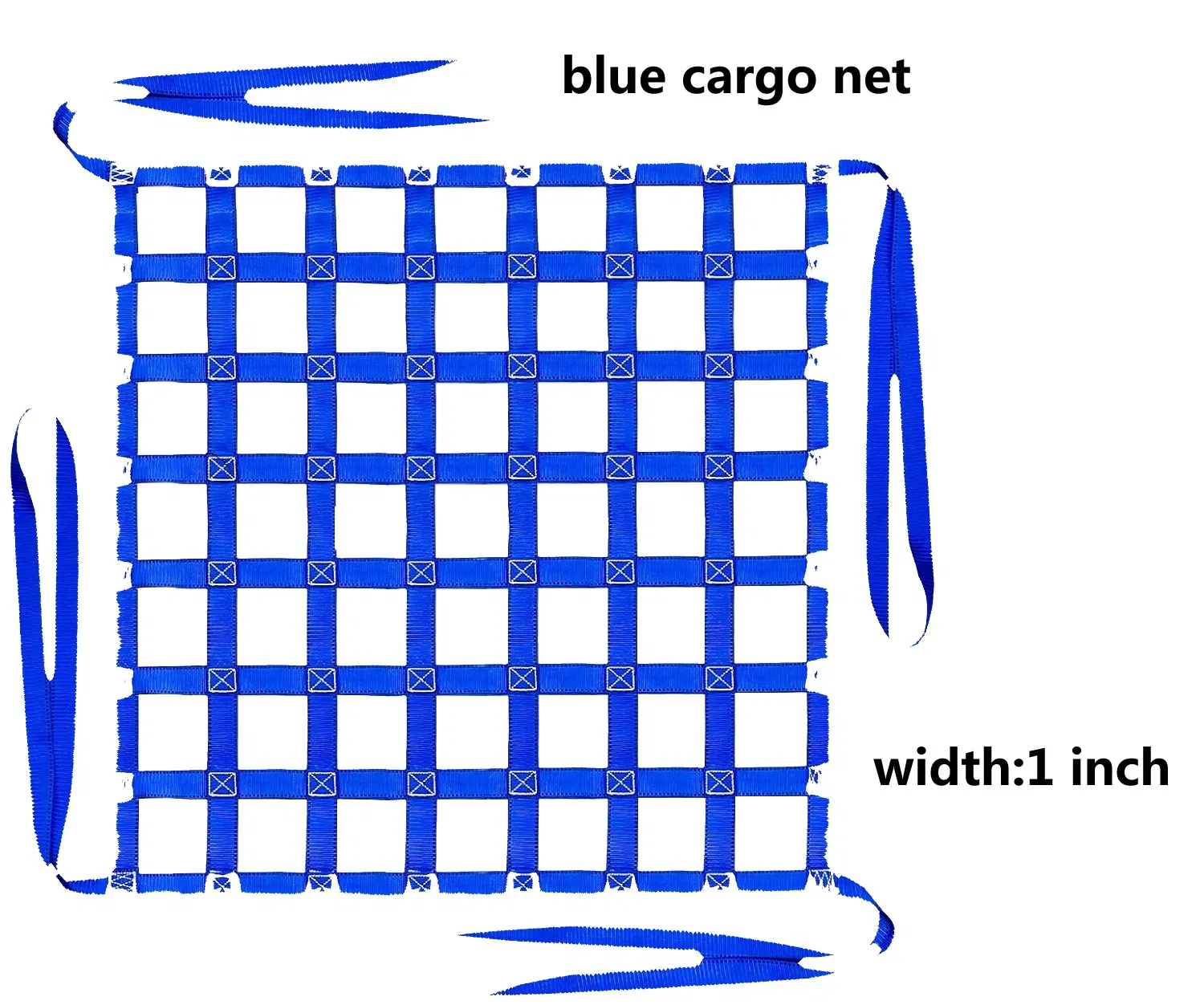 Safety Cargo Lifting Straps Net 661lbs, 3.28'x3.28' 10cm Square Mesh