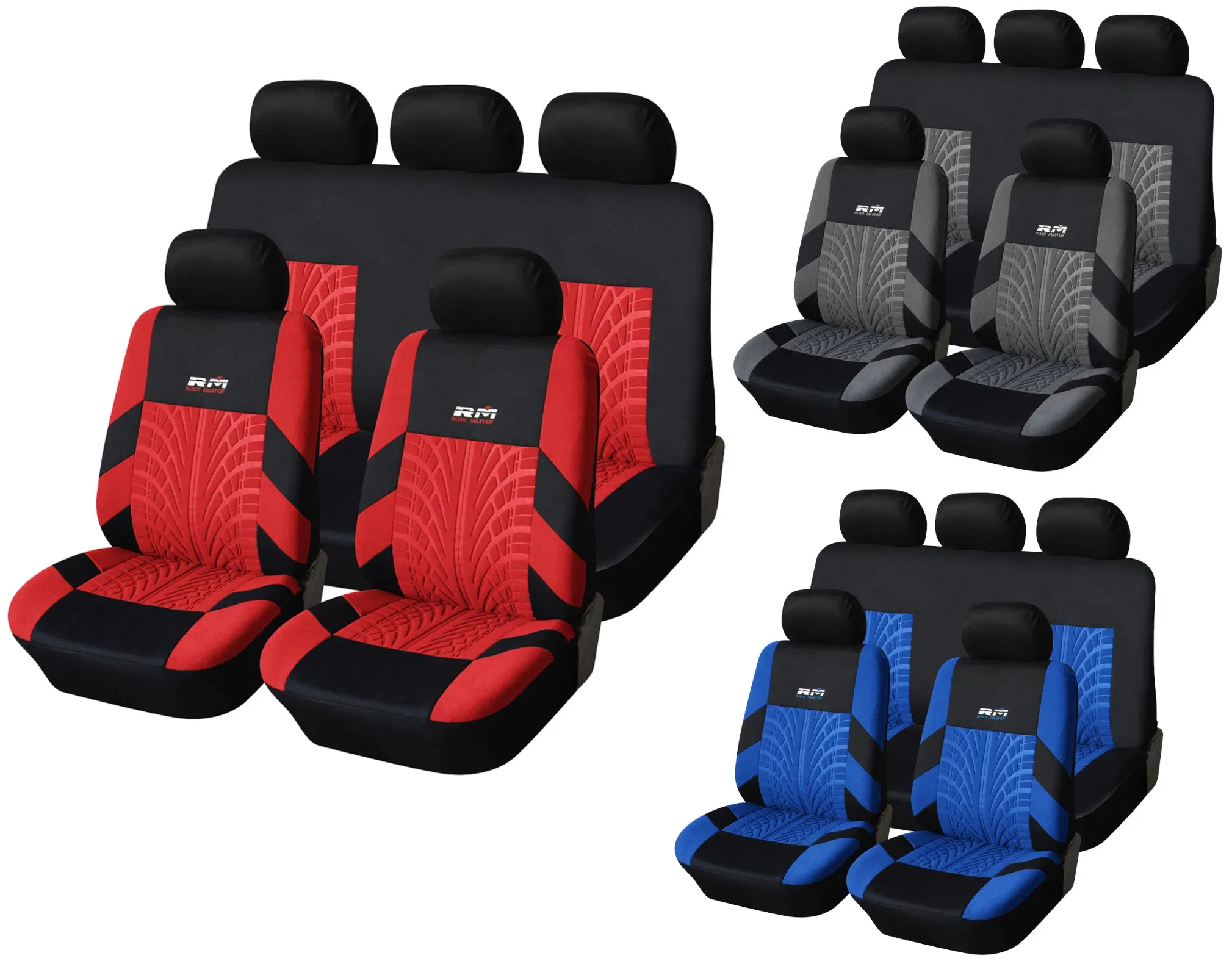 AG-S190A "Roadmaster" Heating-Pressed Polyester Car Seat Cover