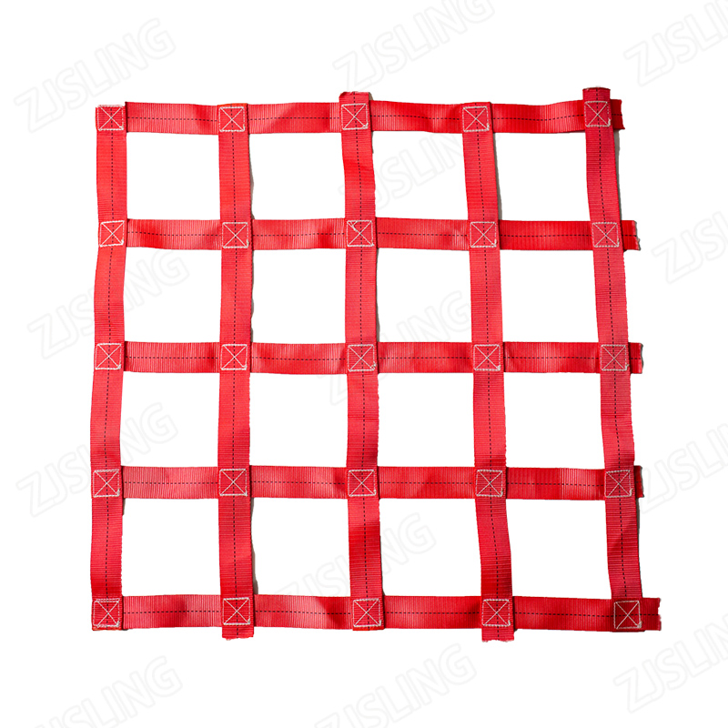 Heavy Duty Cargo Webbing Net Trailer Net Container Net Lifting Net